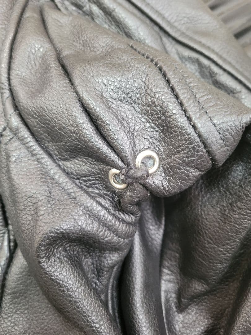 美品 本革 レザージャケット シングルライダース