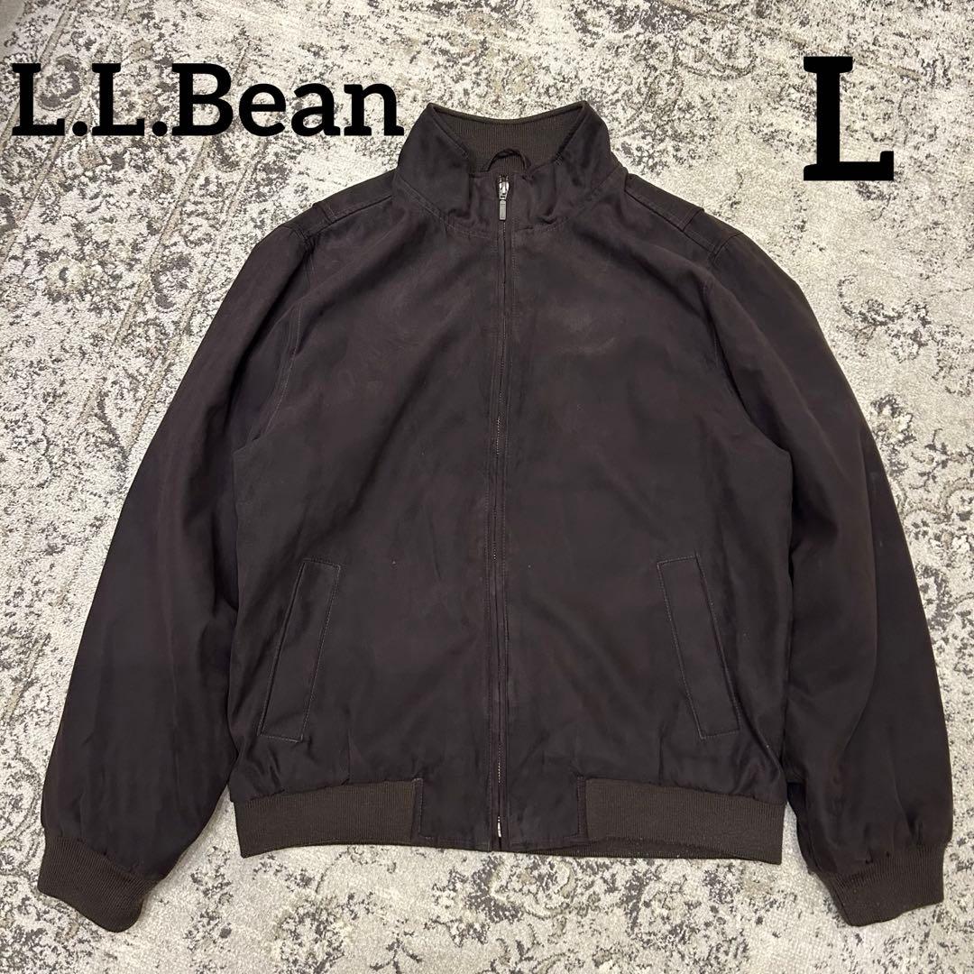L.L.Bean Jacket 90s ブルゾン ピーチスキン スエード　短丈