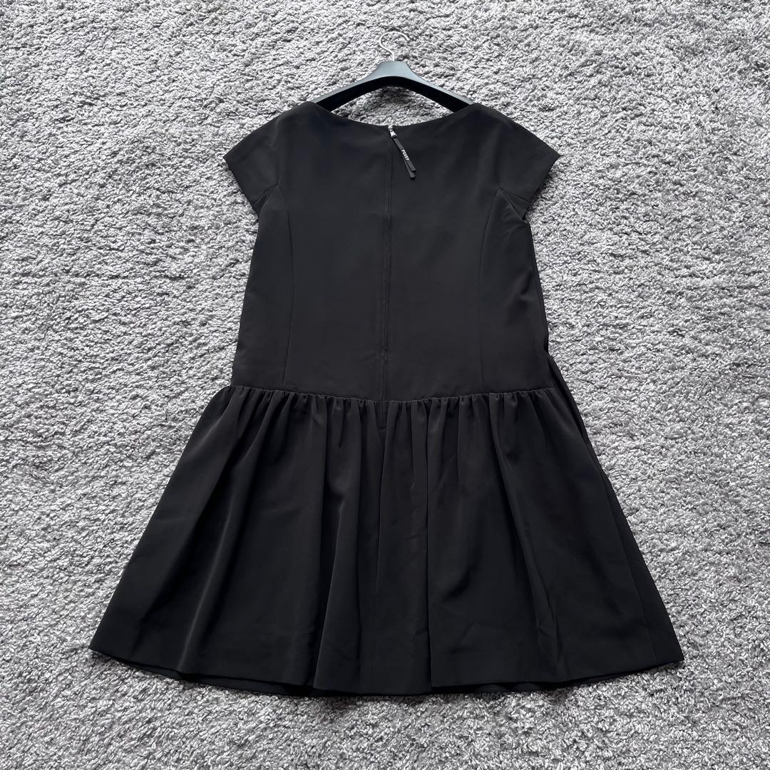 FOXEY NY 42 ブラック Aラインワンピース