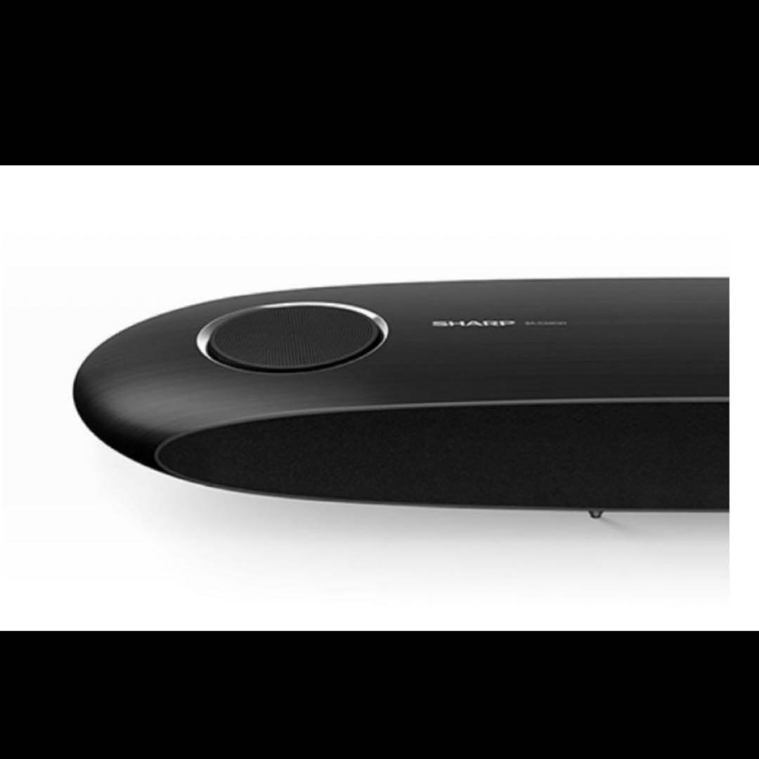 保証付　SHARP AQUOSオーディオ 8A-C22CX1 サウンドバー BK