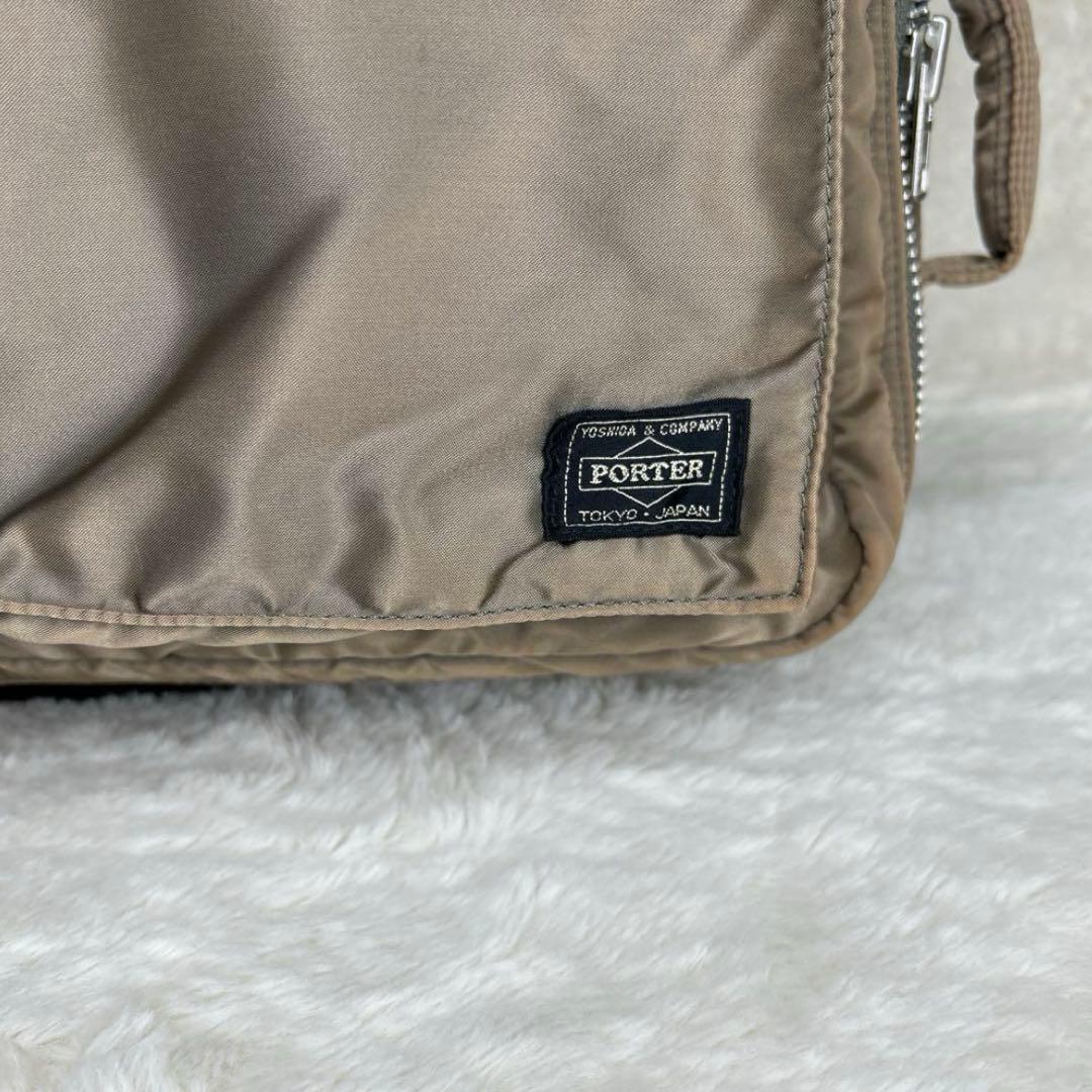 良品 PORTER ポーター タンカー 3way ブリーフケース　シルバーグレー