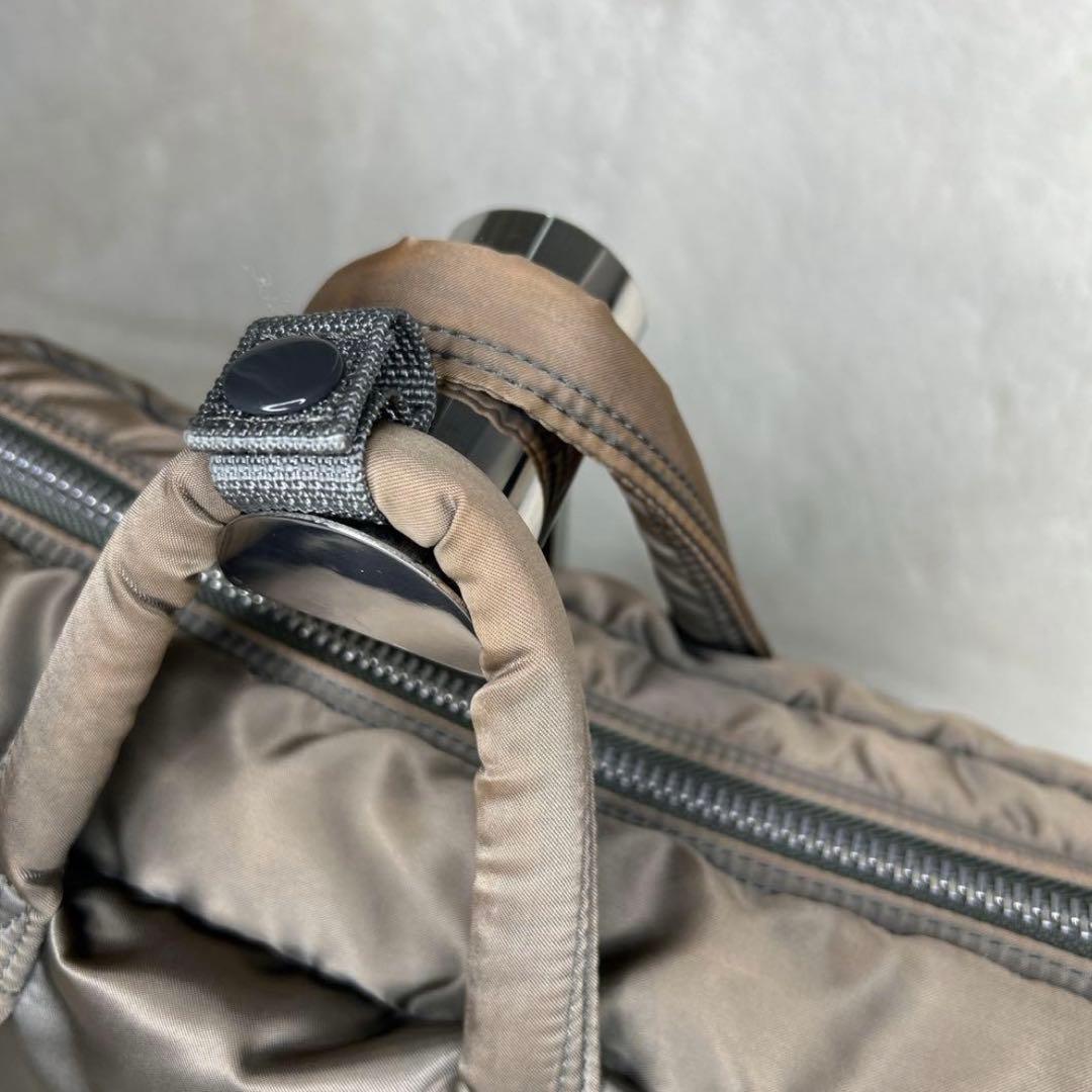 良品 PORTER ポーター タンカー 3way ブリーフケース　シルバーグレー