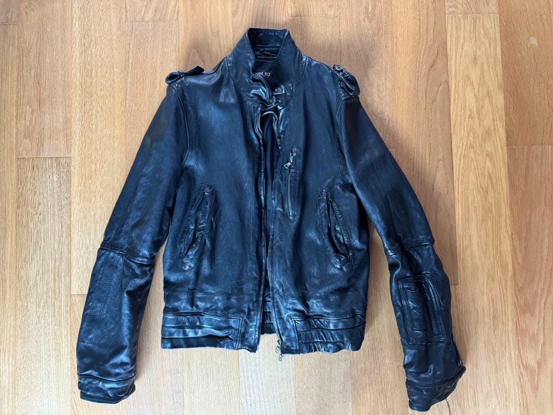 NEIL BARRETT バッファローレザージャケット XS