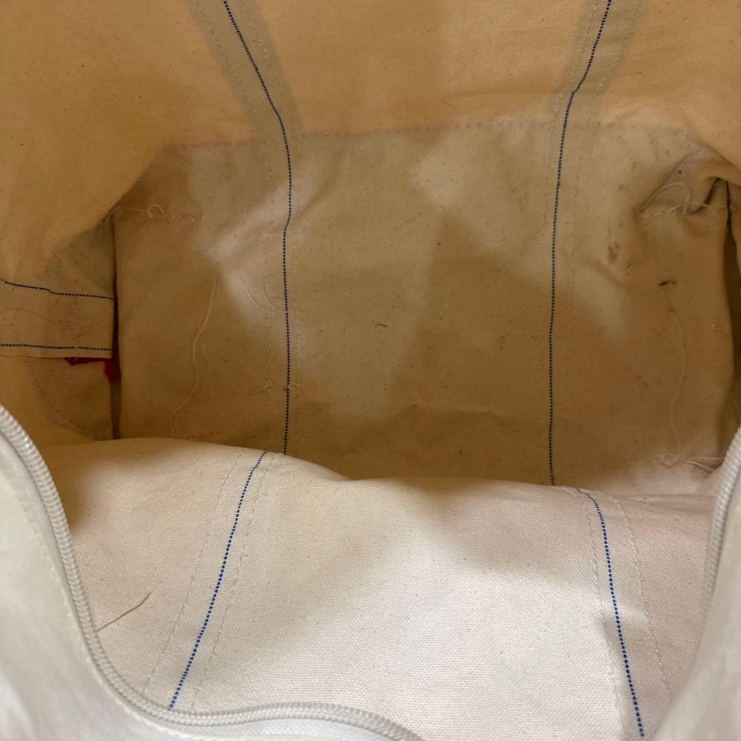 L.L.Beanエルエルビーン 80's 2色タグ トートバック レッド