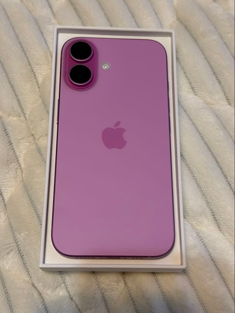 【最終値下げ！美品！】Apple iPhone 16 /128Gピンク