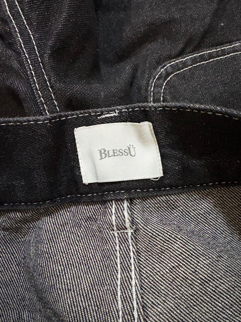BLESSUダブルニーデニム「完売品」黒