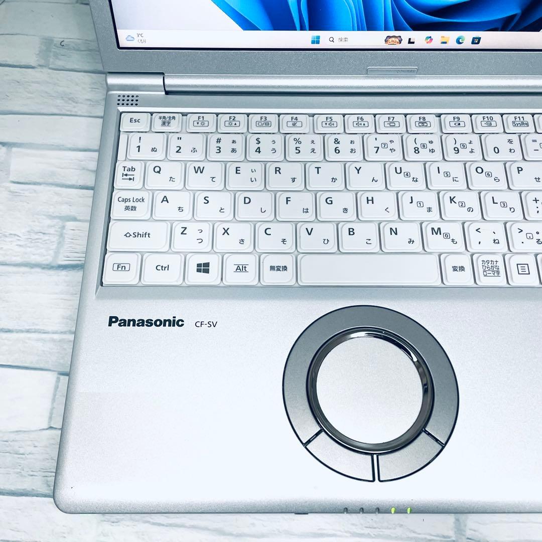 美品レッツノート　第8世代corei5 office バッテリー良好　DVD