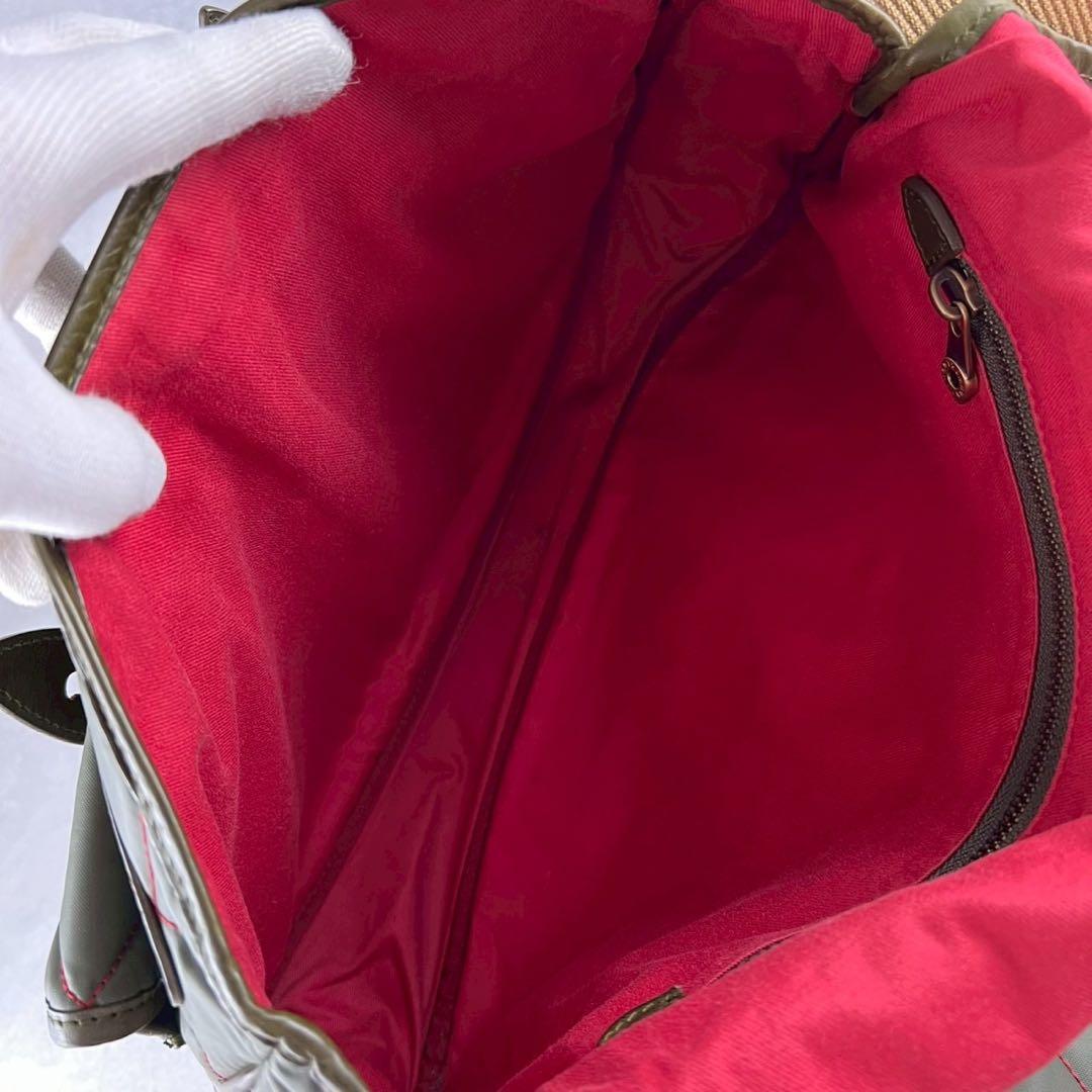 29まるRin様　ハンティングワールド　ショルダーバッグ　バチュークロス