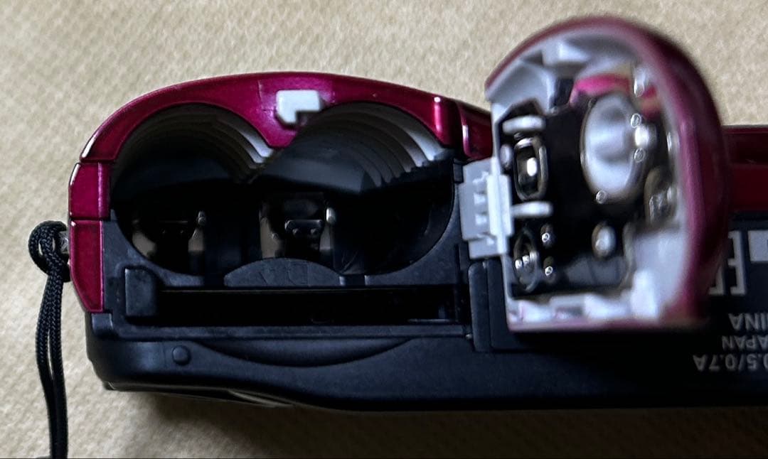 Nikon COOLPIX L30 赤 デジタルカメラ 乾電池タイプ