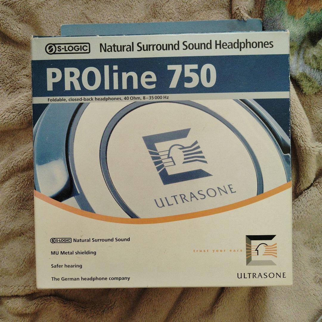 ULTRASONE ヘッドフォン PROline750 密閉ダイナミック中古完品