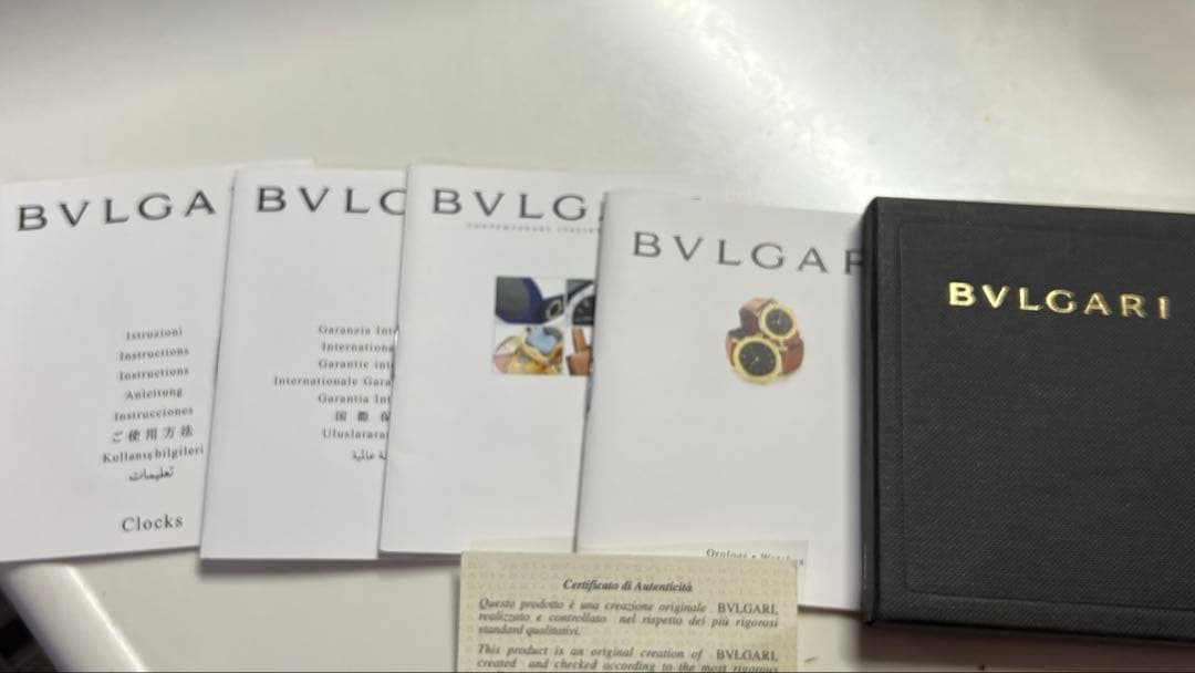 BVLGARI ア腕時計ゴールド シルバー
