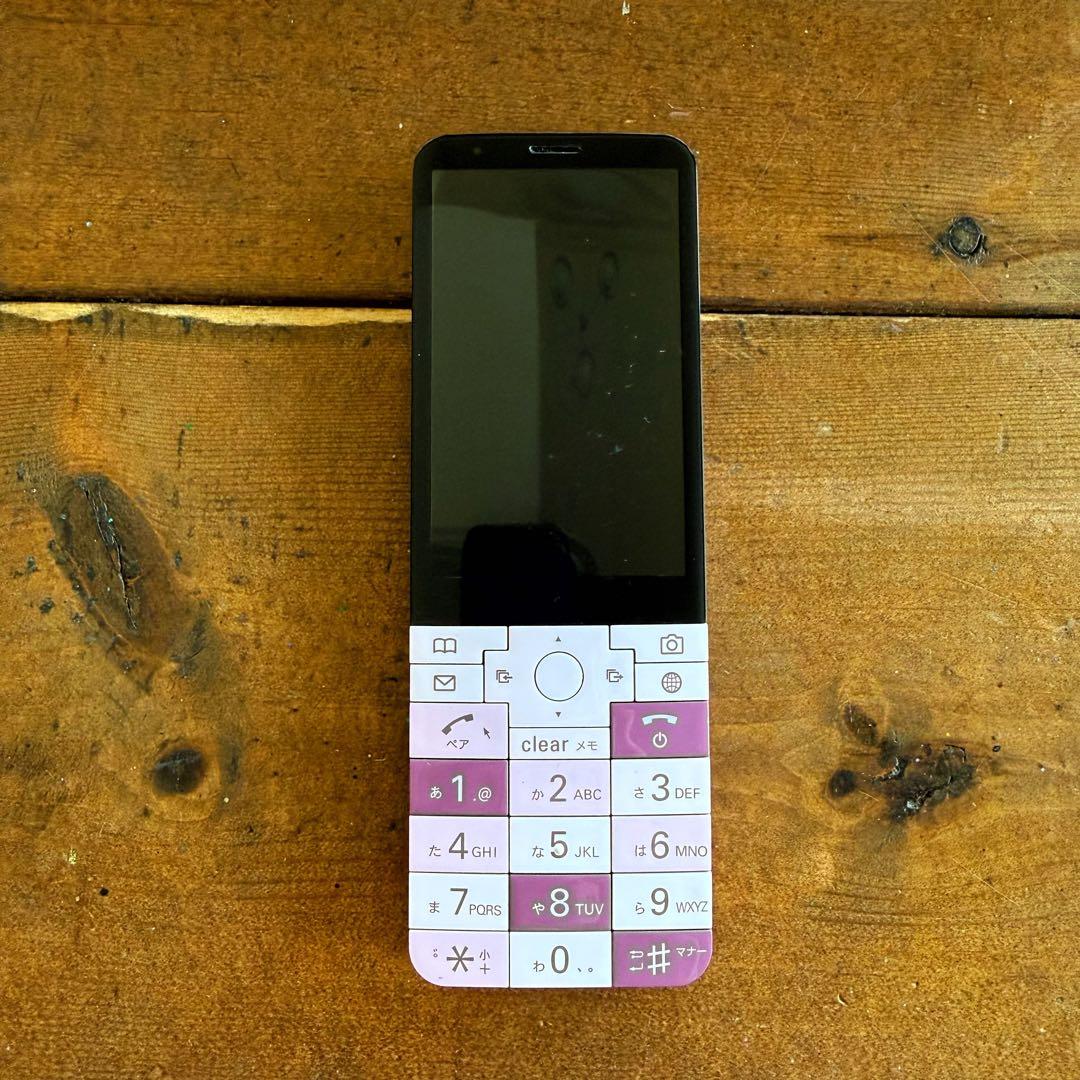 携帯電話本体 INFOBAR XV KYX31 CHERRY BERRY