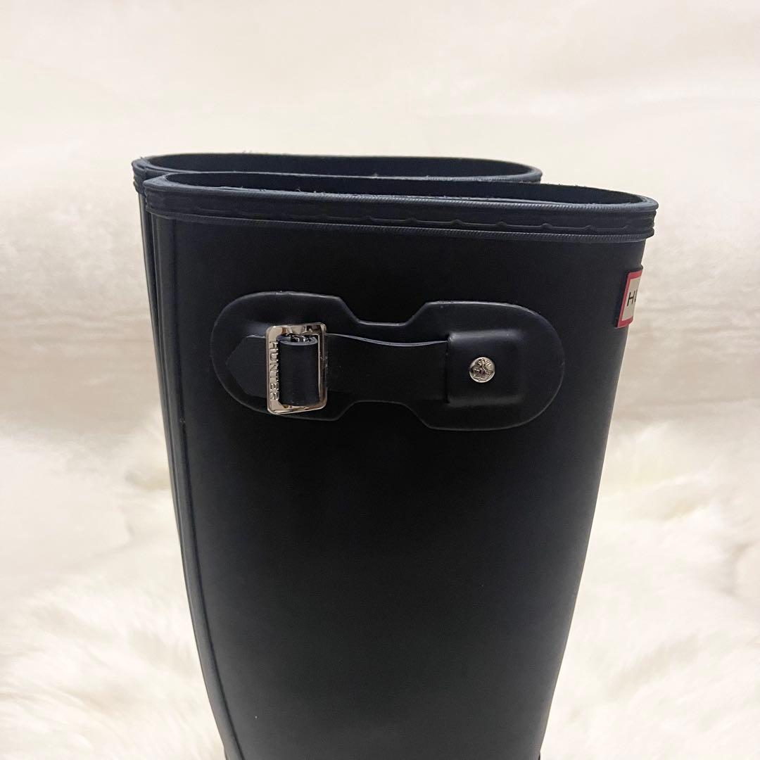 HUNTER ハンター レインブーツ オリジナル トール ネイビー UK6