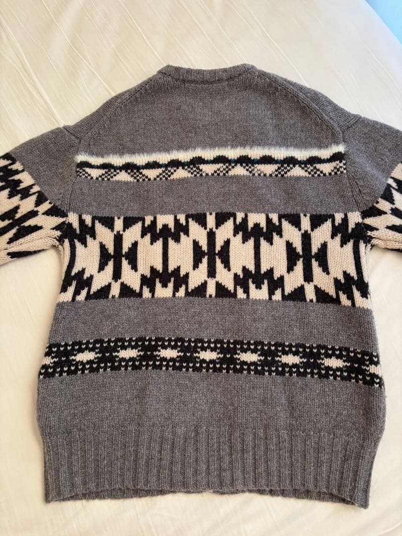 美品　FRAMeWORK ジャガードZIPカーディガン フレームワーク