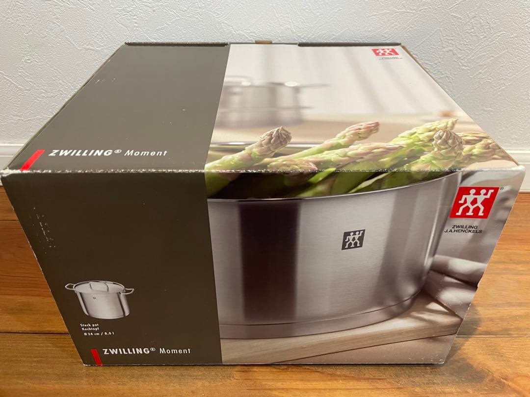 新品　未使用　ZWILLING Moment 両手鍋 大容量 蓋付き　ヘンケルス