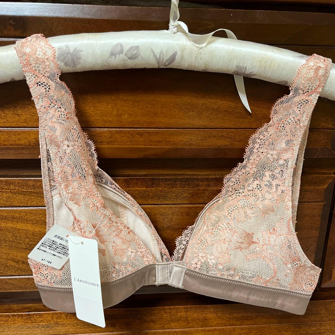 langelique ミロ　ノンワイヤーブラ・ショーツセットM