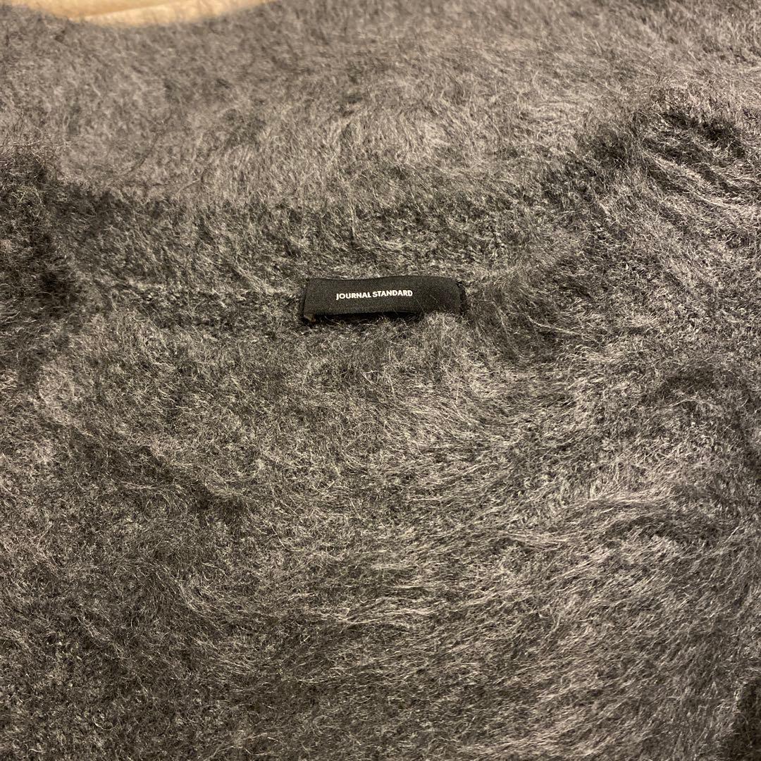 ジャーナルスタンダード　シャギークルーネックプルオーバー　グレー　未使用