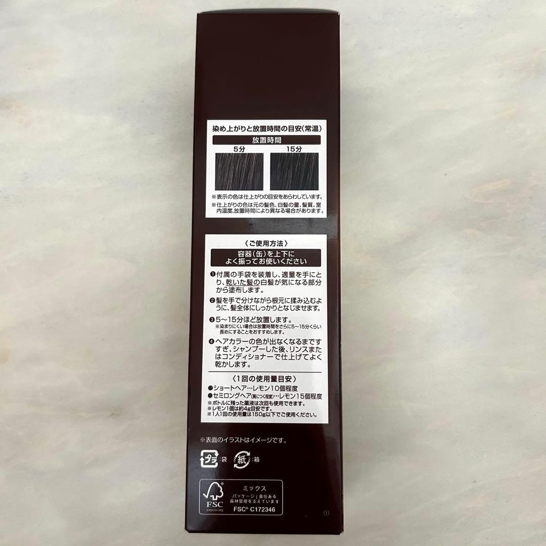 ヘアボーテエクラ ボタニカルエアカラーフォーム EX ダークブラウン セット