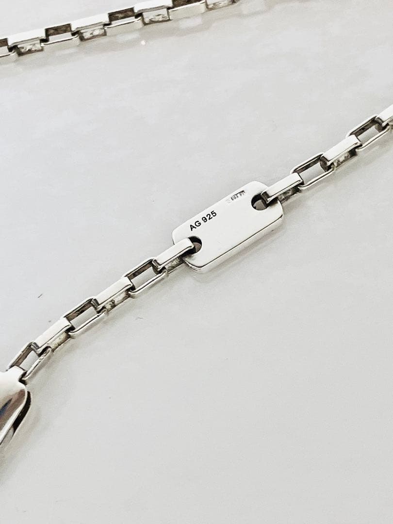 【超美品】GUCCI ベネチアチェーン ネックレス 男女兼用　SV925