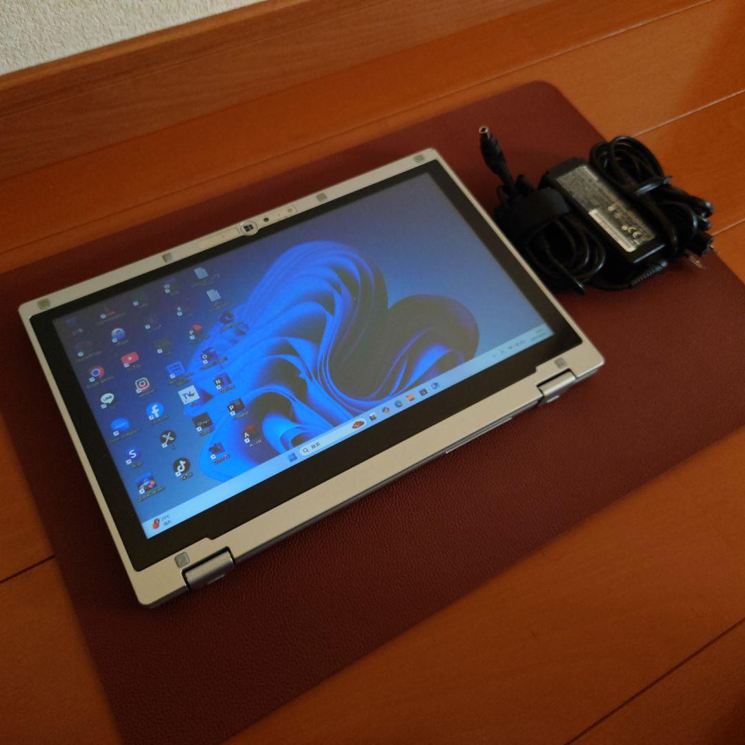 レッツノート　CF-AX2　タッチパネル　 i5　SSD　オフィス　Win11