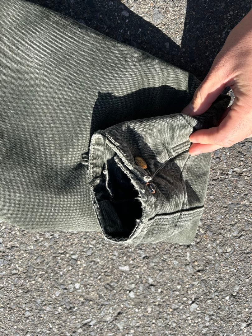 【雰囲気抜群】Carhartt デトロイトジャケットモスグリーン J97 MOS