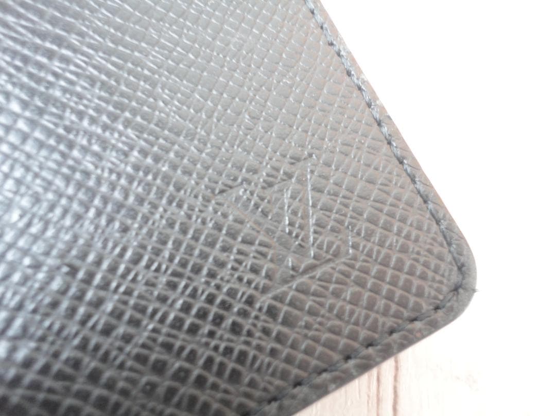 超美品☆超希少☆ヴィトン【タイガ】新型ケース【レザー パース】D01