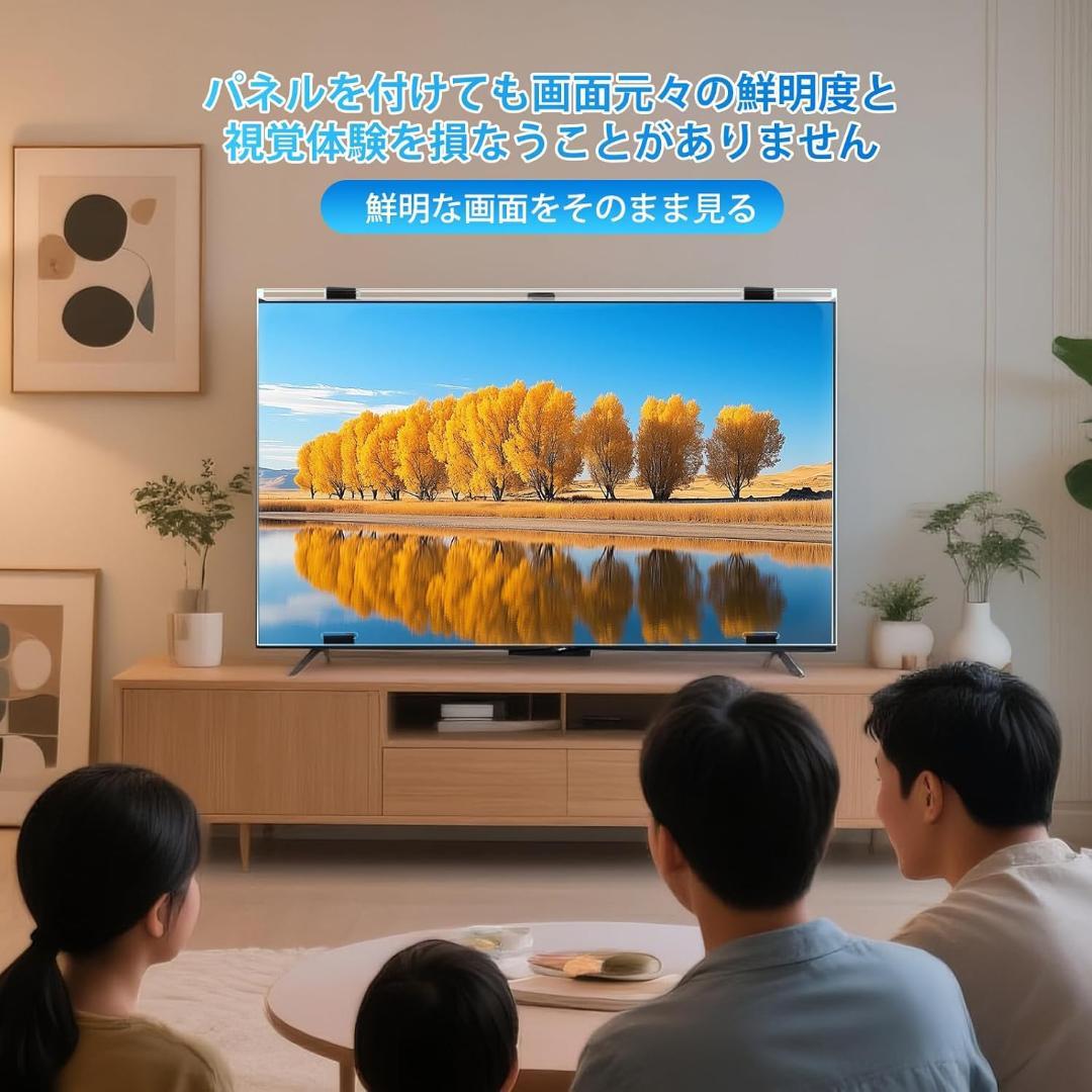 ✨大特価✨液晶テレビ保護パネル 65インチ テレビカバー アクリル製 TV用