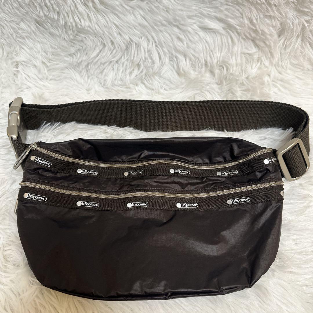 LeSportsac ボディバッグ エッセンシャル ブラウン系