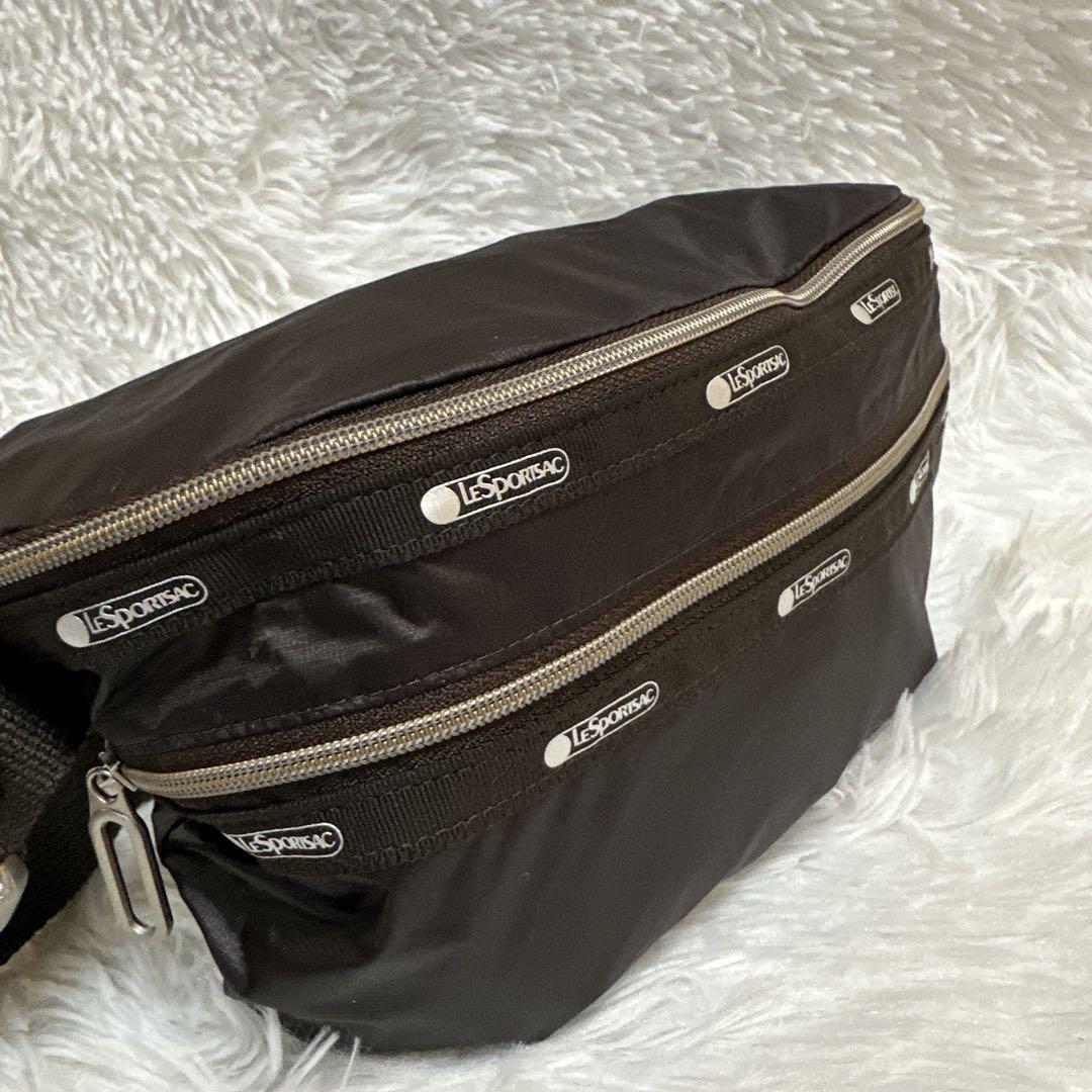 LeSportsac ボディバッグ エッセンシャル ブラウン系