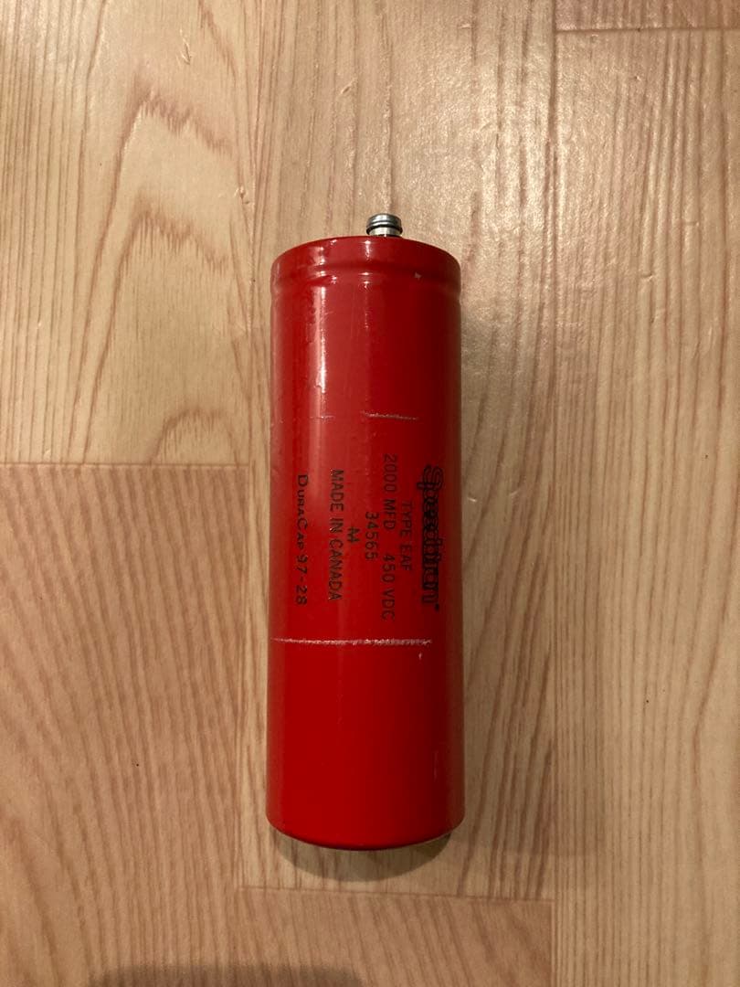 コンデンサー2000㎌　450V Speedotron 大型ストロボ