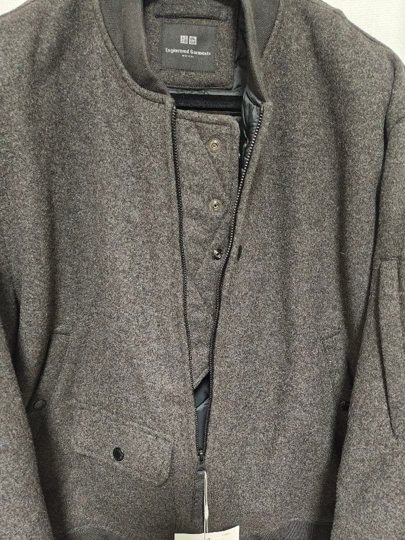 ユニクロ × エンジニアードガーメンツ　パフテックミリタリーブルゾンヒートテック