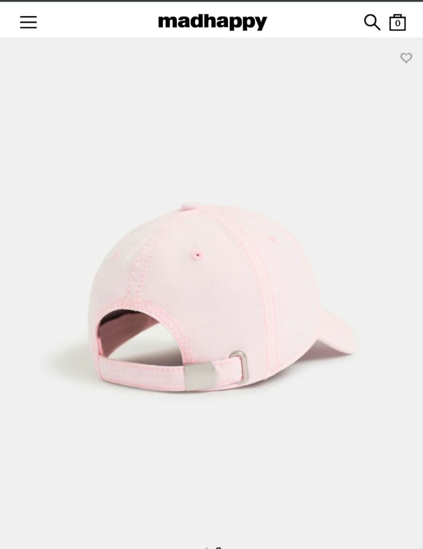 Hysteric Glamour ×madhappy キャップ　ピンク