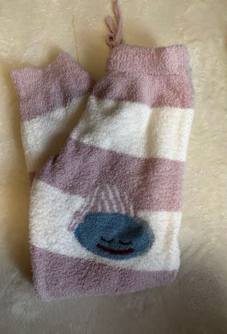 ジェラピケ×ドラクエ ベビモコ ボーダー ロングパンツ スライム