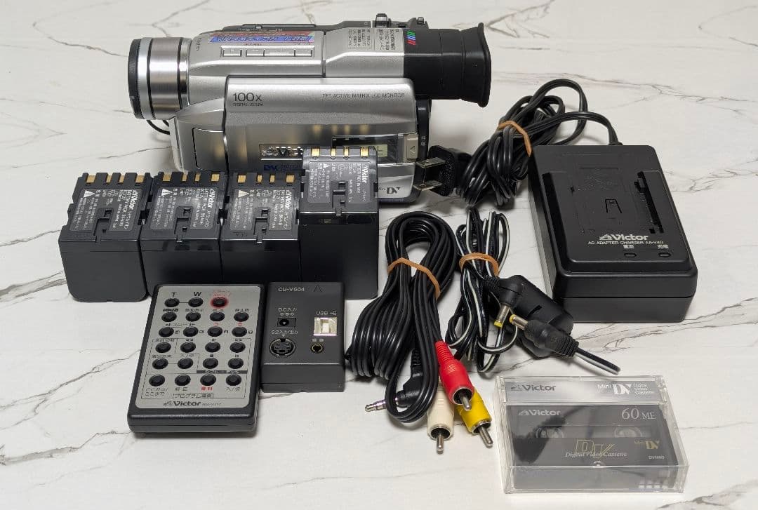 Victor　GR-DVA11　MiniDV対応　豪華セット