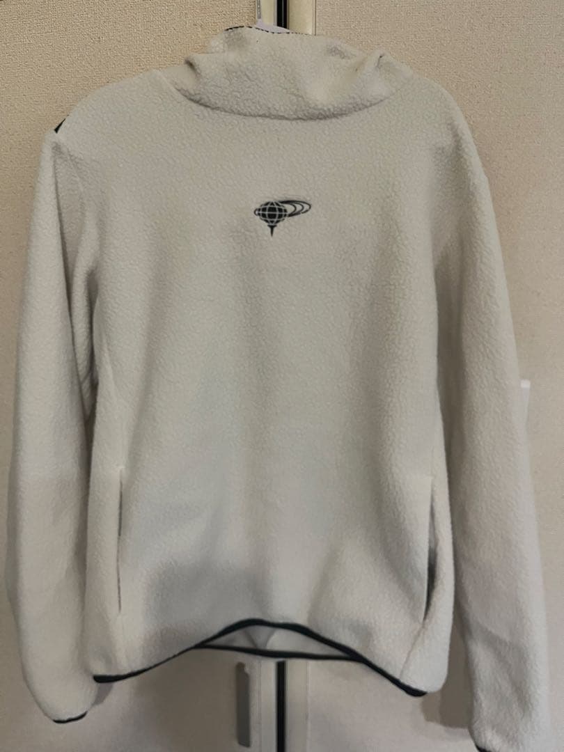 BEAMS GOLF フリースジャケット L ホワイト
