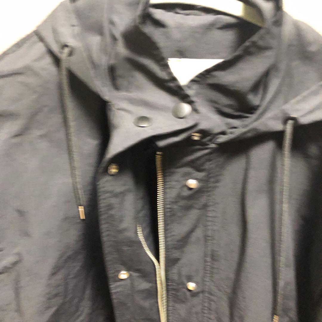 Todayful モッズコート 黒 ナイロン ロング丈