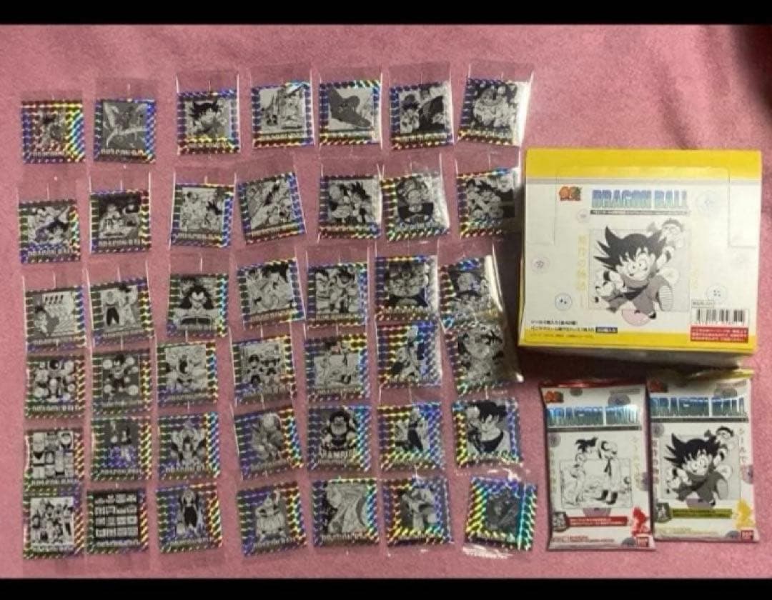 ドラゴンボール 40周年 シールウエハース 2 42種 コンプ 箱＋空袋2種C