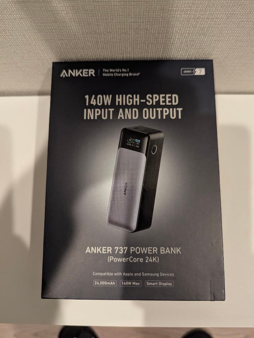 スマホアクセサリー Anker 737 Power Bank (PowerCore 24K)