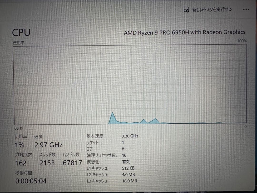 ミニPC GMKtec NucBox M7 Pro 32GB+1TB Ryzen9Pro