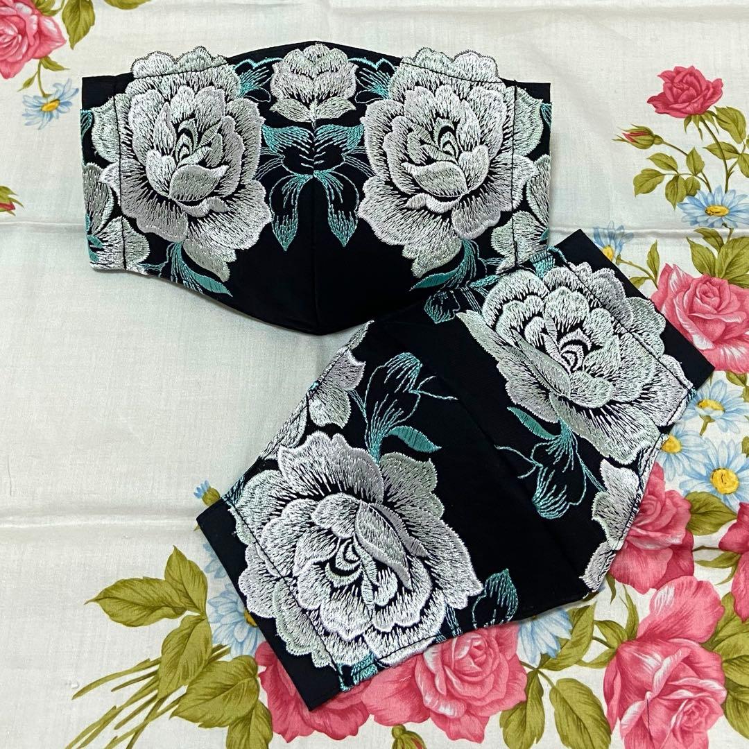 [ちびくろ]ハンドメイドマスク