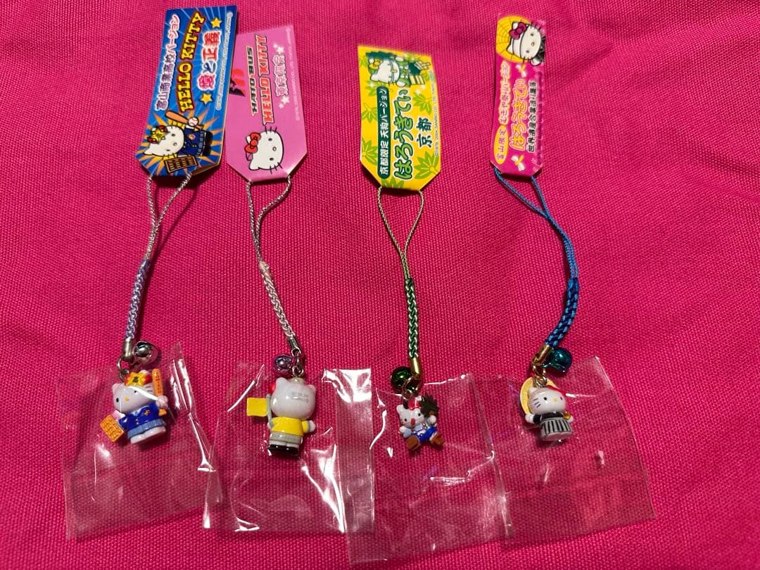 ハローキティ ご当地根付けストラップ 24個　まとめ売り