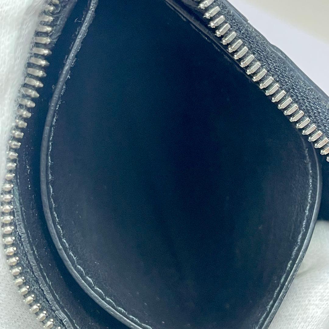 Bottega Veneta ブラック ジップ ケース