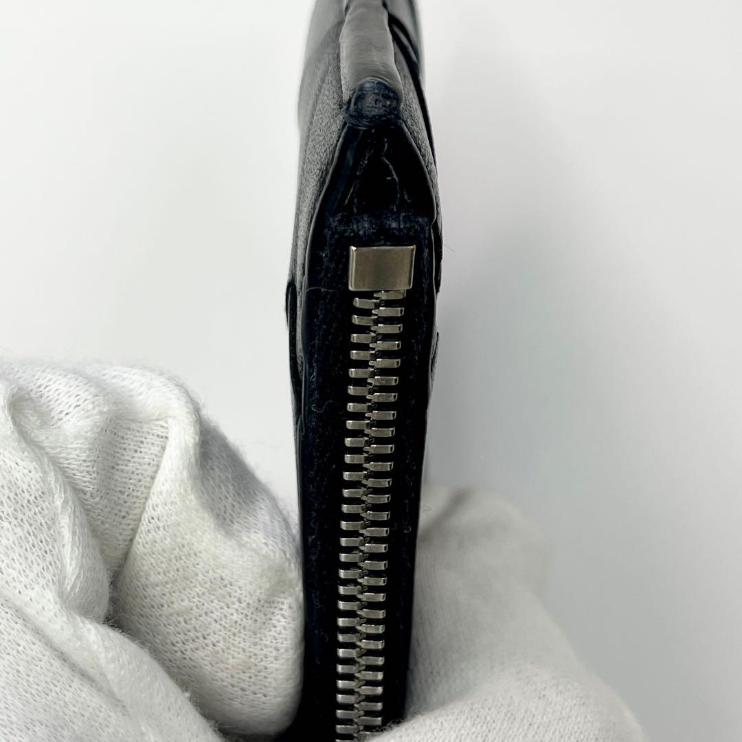 Bottega Veneta ブラック ジップ ケース