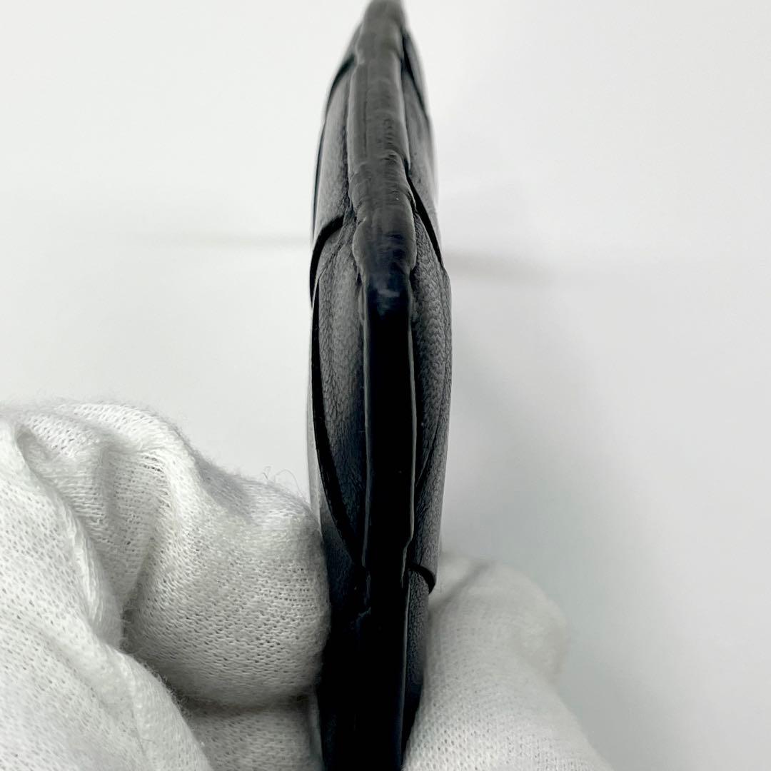 Bottega Veneta ブラック ジップ ケース