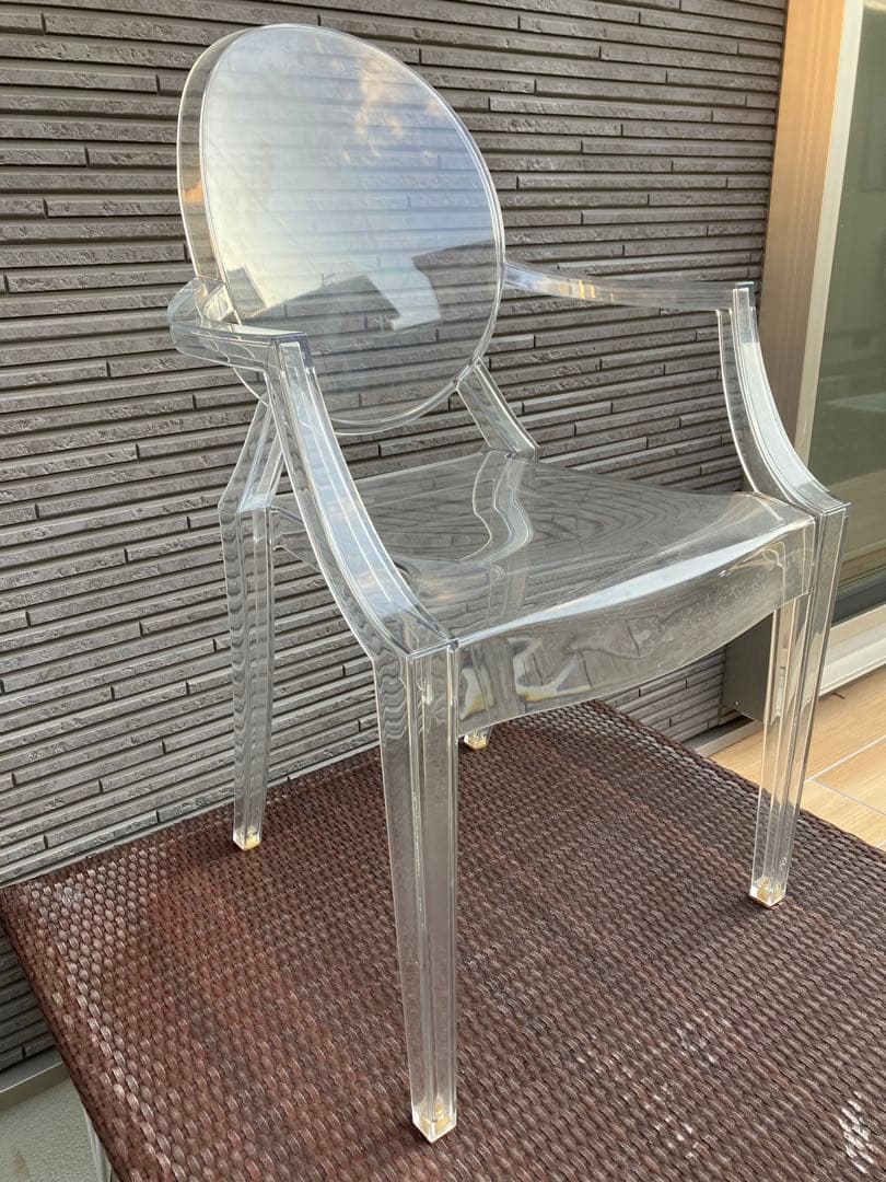 Kartell カルテル　ルイ・ゴースト シングルチェア クリア