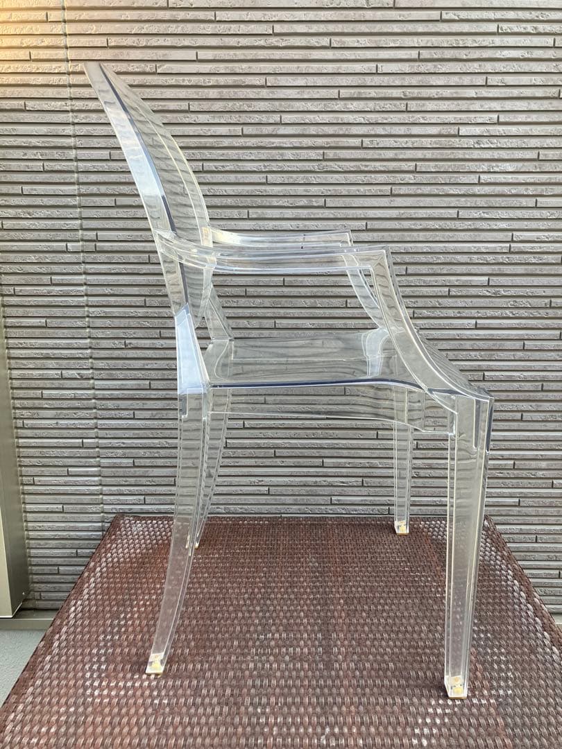 Kartell カルテル　ルイ・ゴースト シングルチェア クリア