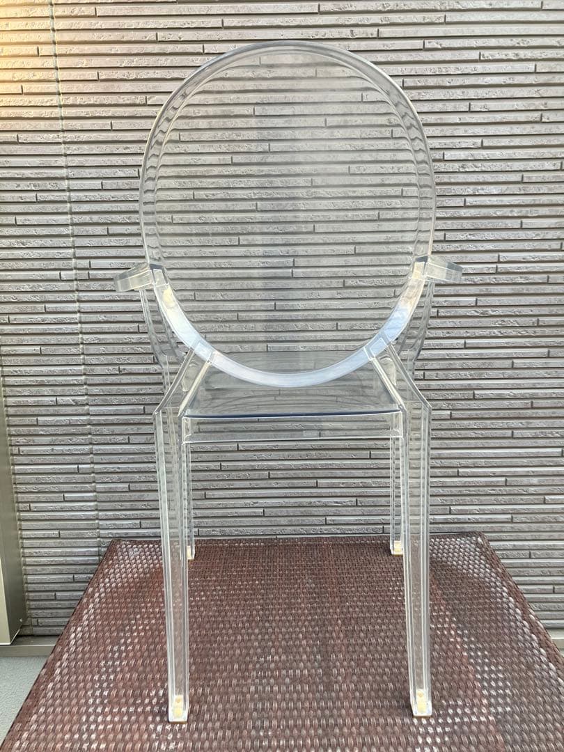 Kartell カルテル　ルイ・ゴースト シングルチェア クリア