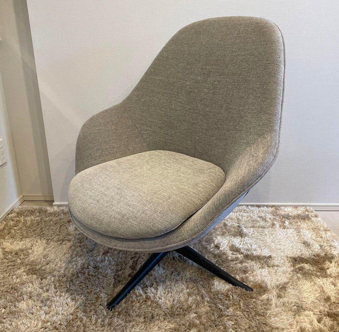 新同品40万BoConceptリビングチェア グレー ボーコンセプト