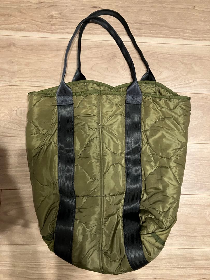 希少　キムタク 私物　着　us 三軒茶屋 オリーブ　トートバッグ ショルダー