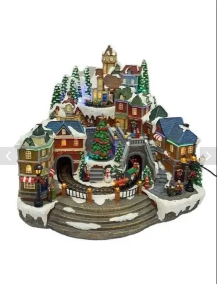 Animated Village with Musicクリスマスホリデービレッジ